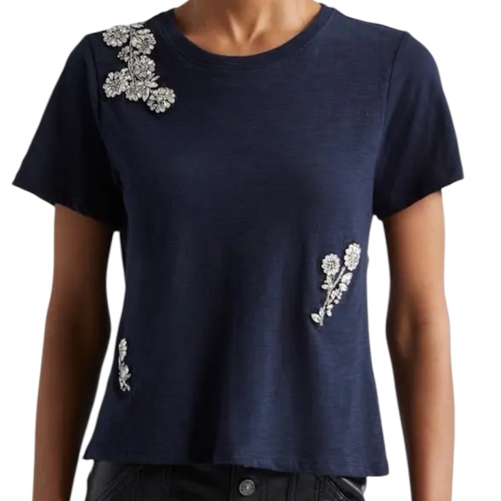 Cinq a Sept Crystal Chrysanthemum Top